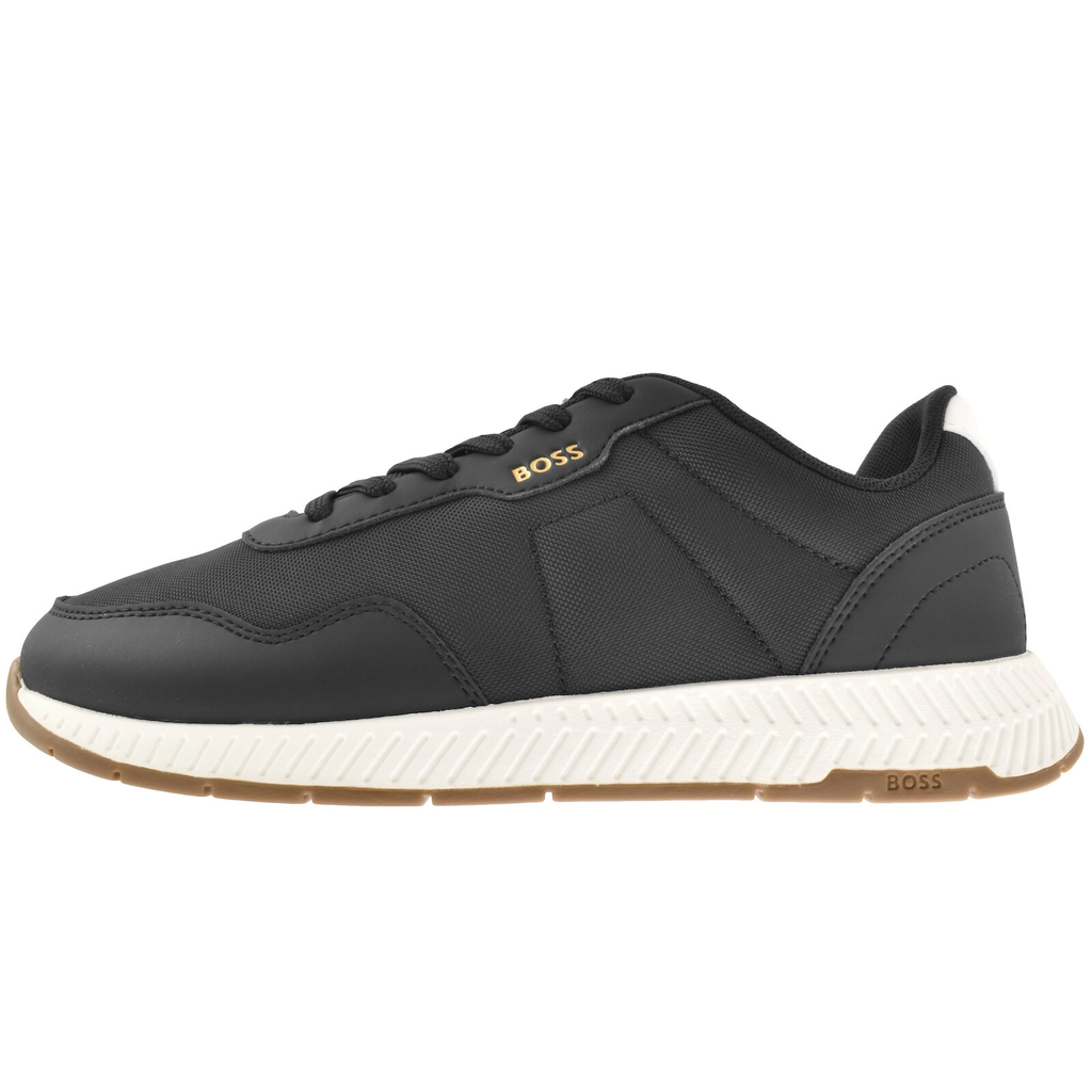 Hugo Boss BOSS Titanium Runner Trainers Black